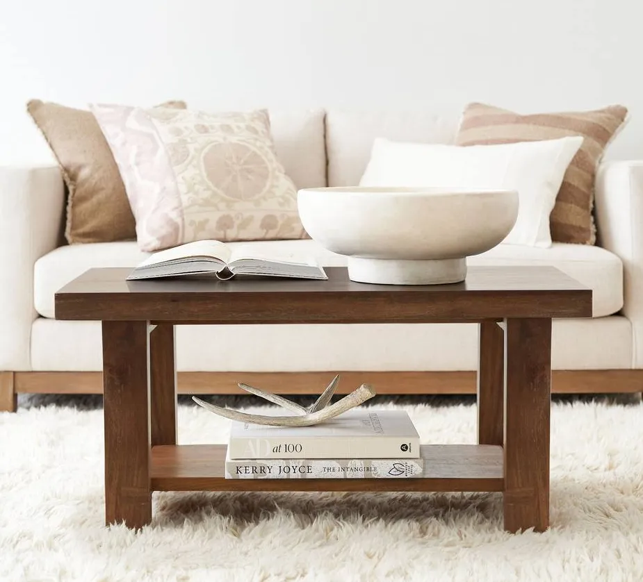 Table basse Grasse en bois massif, vue 4 sur 4
