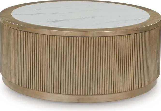 Table basse Joyeuse en marbre, vue 2 sur 4