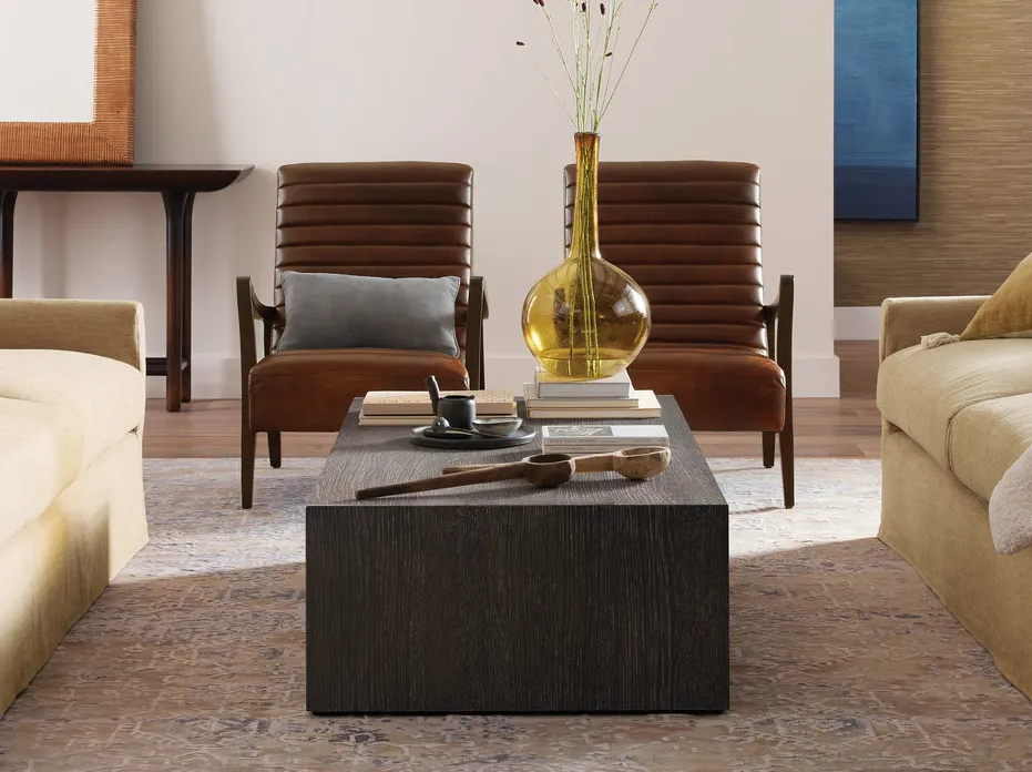 Table basse Lacanau en bois massif, vue 2 sur 6