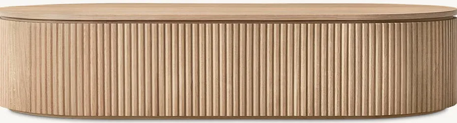 Table basse Laguiole en bois massif, vue 3 sur 4
