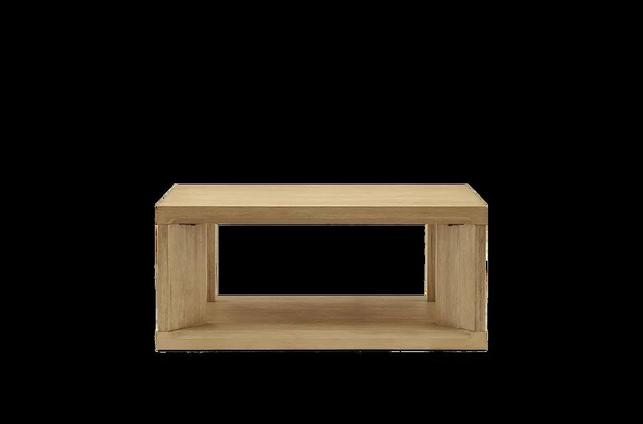 Table basse Locronan en chêne, vue 4 sur 6