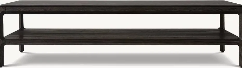 Table basse Lourdes en bois massif, vue 3 sur 5