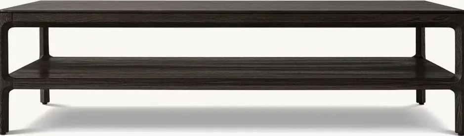 Table basse Lourdes en bois massif, vue 5 sur 5
