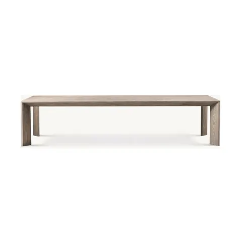 Table basse Lourdes en chêne gris — tables basses et d'appoint