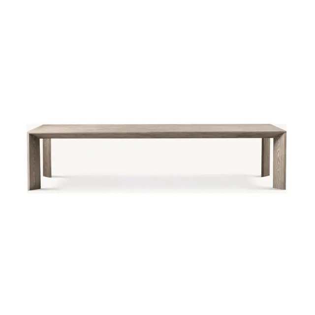 Table basse Lourdes en chêne gris — tables basses et d'appoint