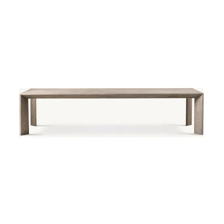 Table basse Lourdes en chêne gris, collection tables basses et d'appoint ELWOOD HOME