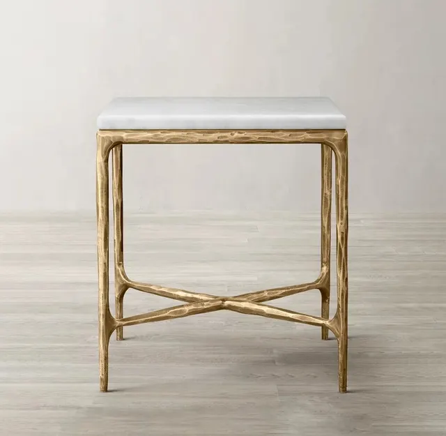 Table basse Lourmarin en marbre — tables basses et d'appoint
