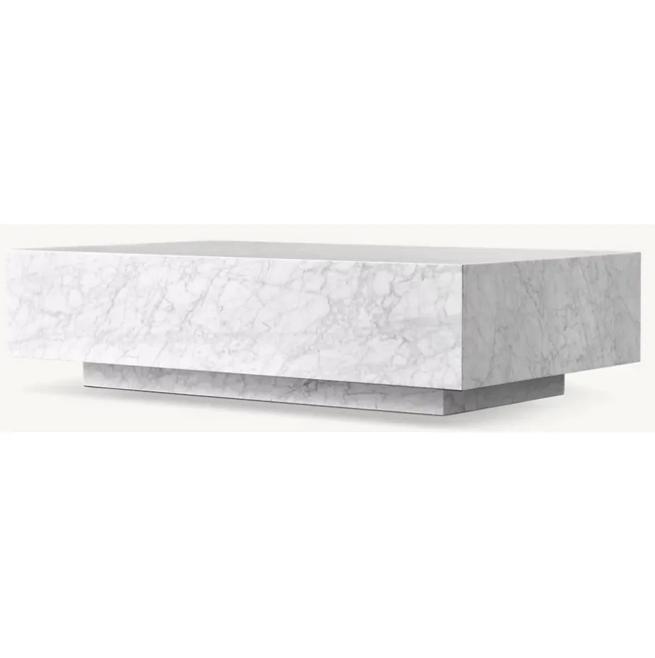 Table basse Marvejols en marbre, collection tables basses et d'appoint ELWOOD HOME