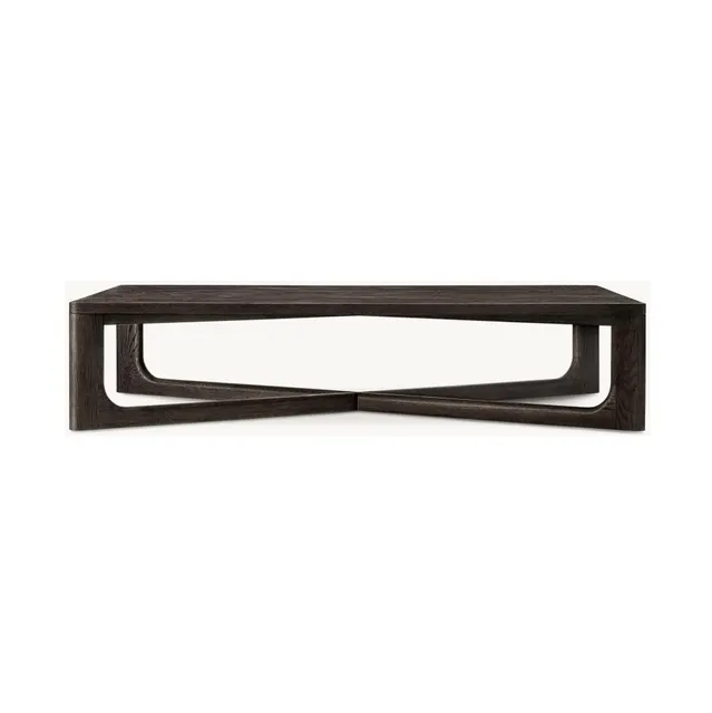 Table basse Mende en bois massif — tables basses et d'appoint
