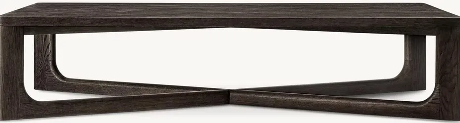 Table basse Mende en bois massif, vue 6 sur 6
