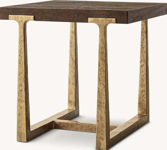 Table basse Meursault en bois massif — tables basses et d'appoint