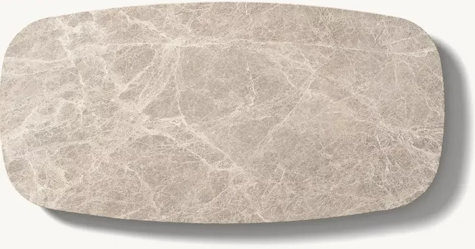 Table basse Meyrueis en chêne, vue 4 sur 5