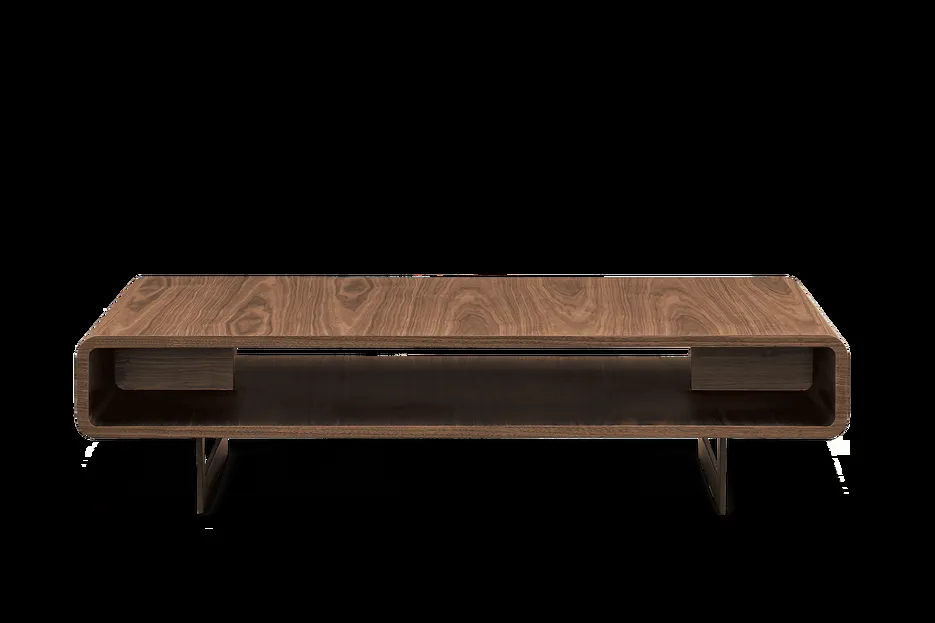 Table basse Morlaix en bois massif, vue 3 sur 6