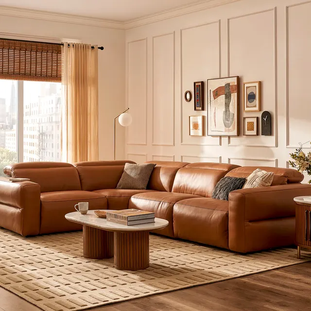 Table basse Morzine en marbre — tables basses et d'appoint