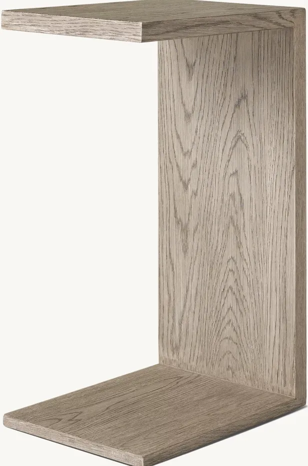 Table basse Mougins en chêne, vue 3 sur 4