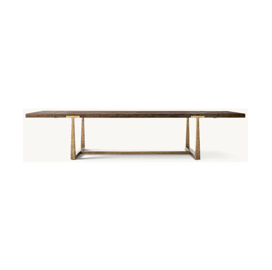 Table basse Nernier en bois massif, collection tables basses et d'appoint ELWOOD HOME