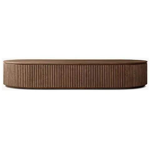 Table basse Nolay en chêne brun — tables basses et d'appoint