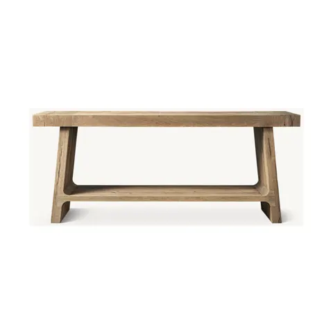 Table basse Pau en bois massif — tables basses et d'appoint