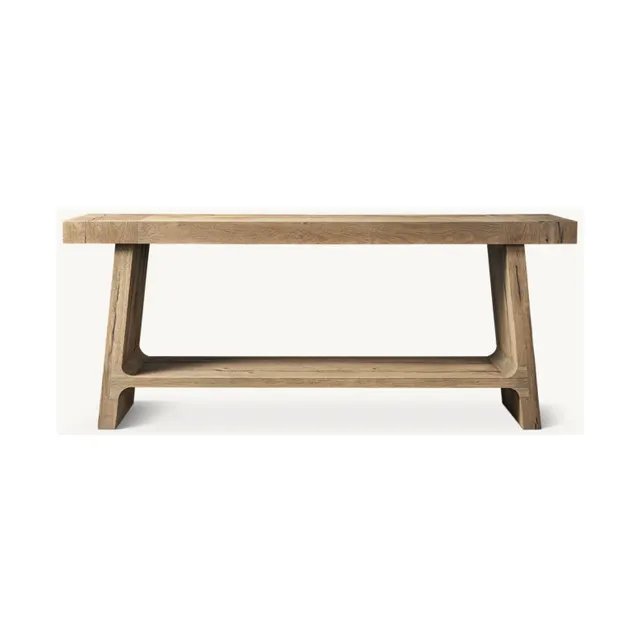 Table basse Pau en bois massif — tables basses et d'appoint