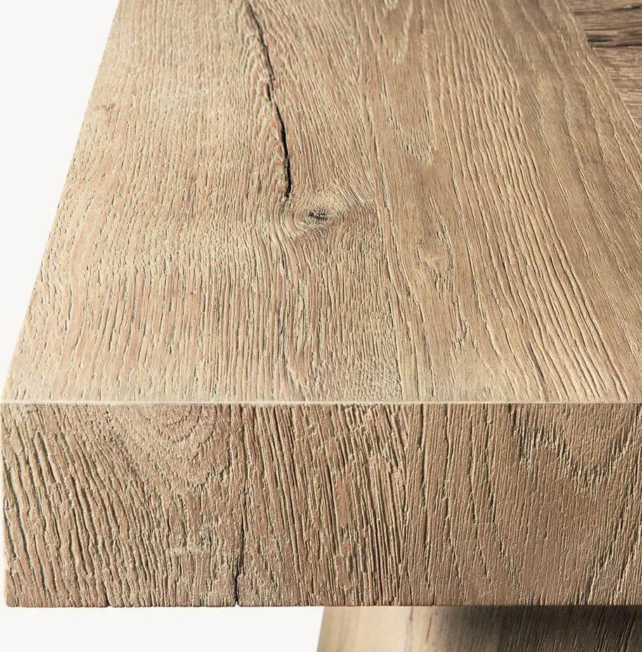 Table basse Pau en bois massif, vue 2 sur 4