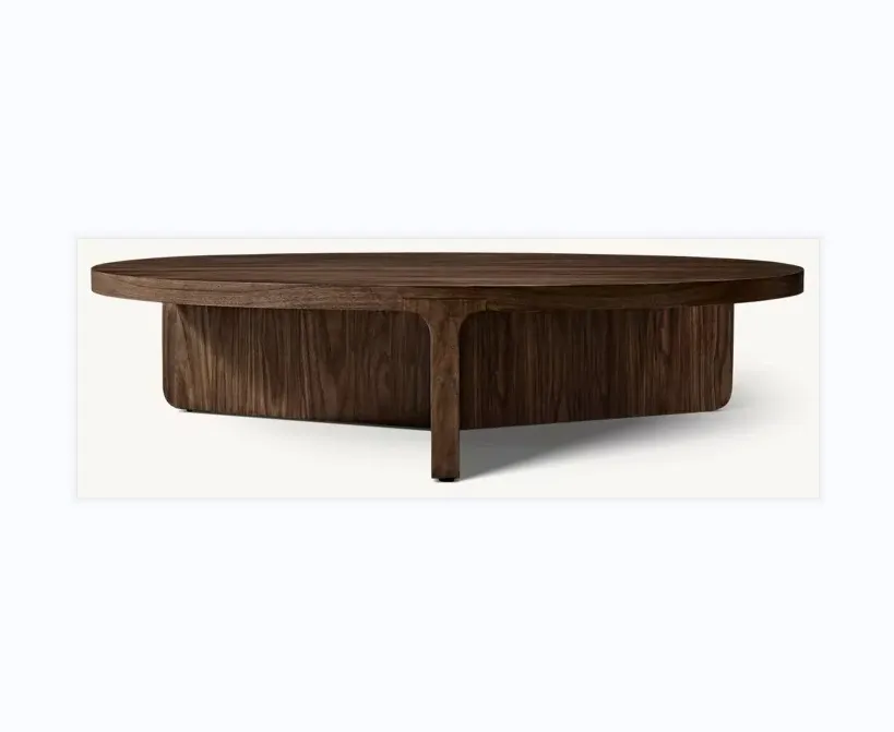 Table basse ronde Annecy, collection tables basses et d'appoint ELWOOD HOME