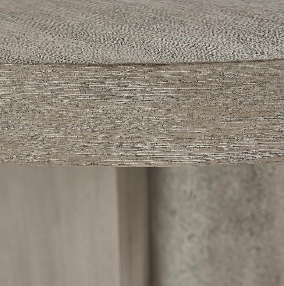 Table basse ronde Avallon en bois massif, vue 4 sur 6