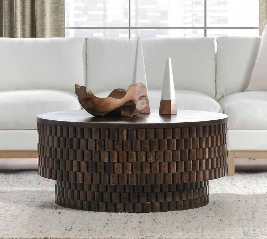 Table basse ronde Céreste, vue 2 sur 4