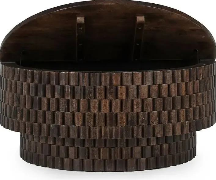 Table basse ronde Céreste, vue 4 sur 4
