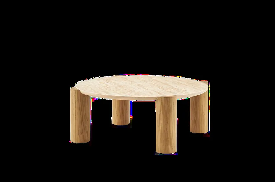 Table basse ronde Cordon scandinave, vue 2 sur 6