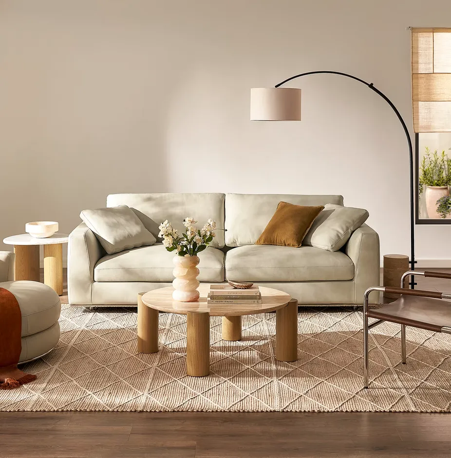 Table basse ronde Cordon scandinave, vue 4 sur 6