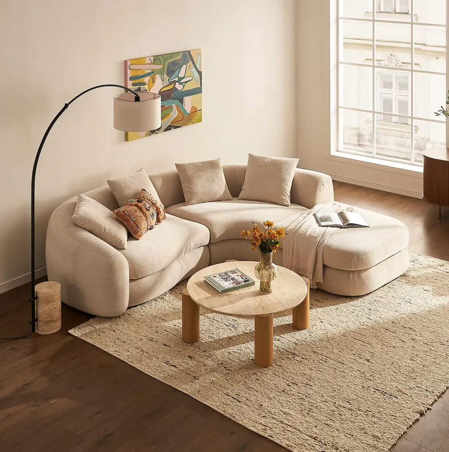 Table basse ronde Cordon scandinave, vue 6 sur 6