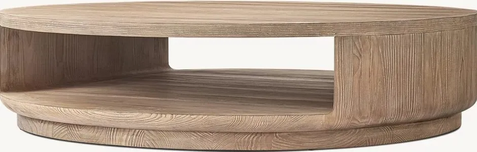 Table basse ronde Cuisery, vue 2 sur 4