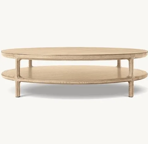 Table basse ronde Dieppe — tables basses et d'appoint
