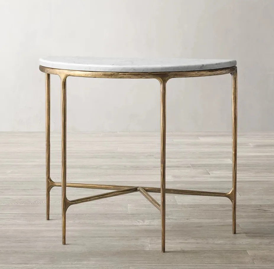 Table basse ronde Èze, collection tables basses et d'appoint ELWOOD HOME