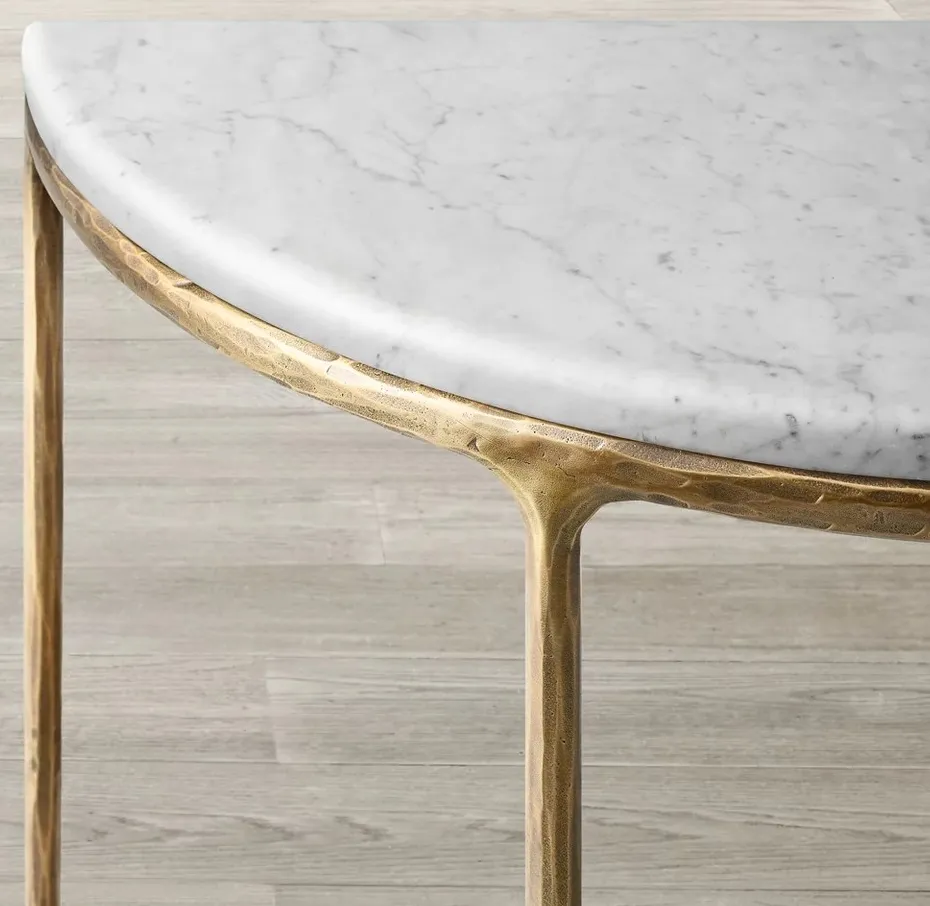 Table basse ronde Èze, vue 3 sur 4