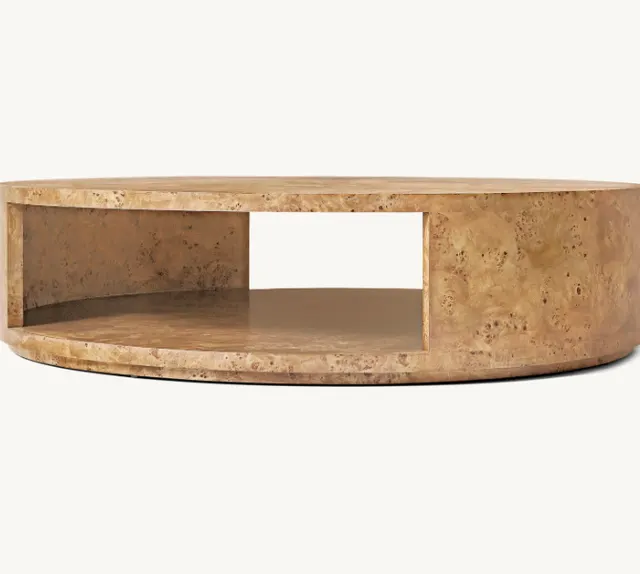 Table basse ronde Ganges — tables basses et d'appoint