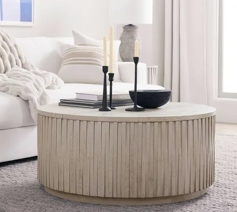 Table basse ronde Lorgues — tables basses et d'appoint