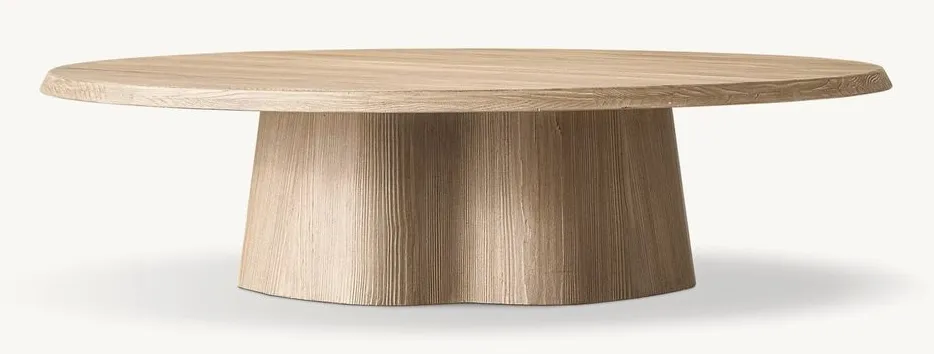 Table basse ronde Lunel, vue 3 sur 4
