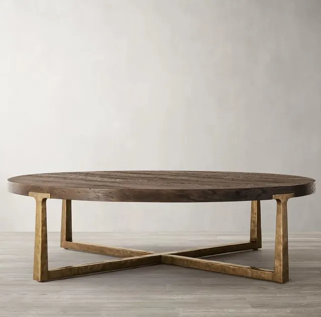 Table basse ronde Meursault — tables basses et d'appoint