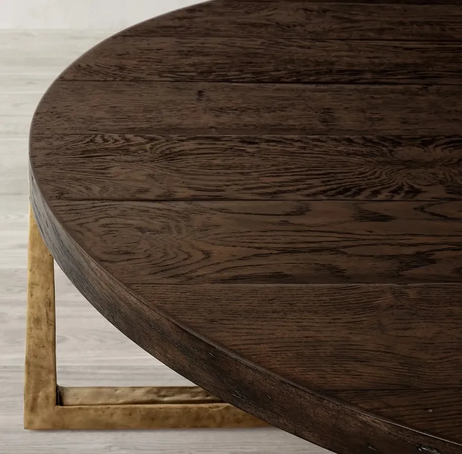 Table basse ronde Meursault, vue 4 sur 4