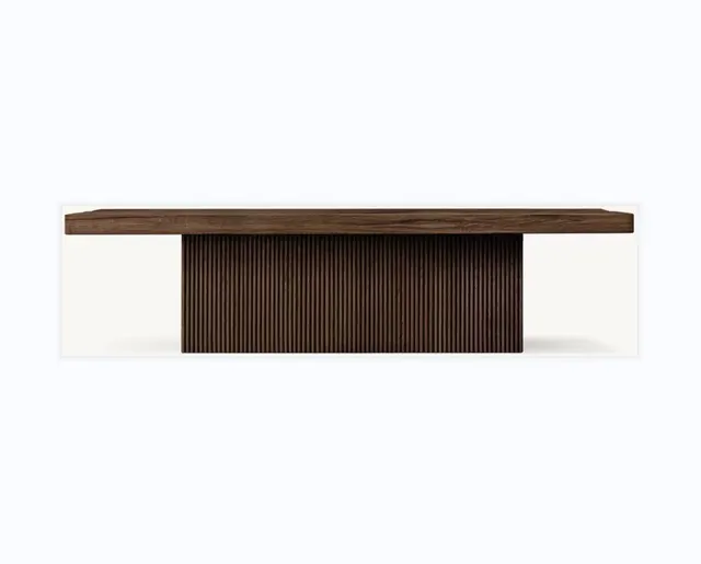Table basse ronde Ornans classique — tables basses et d'appoint