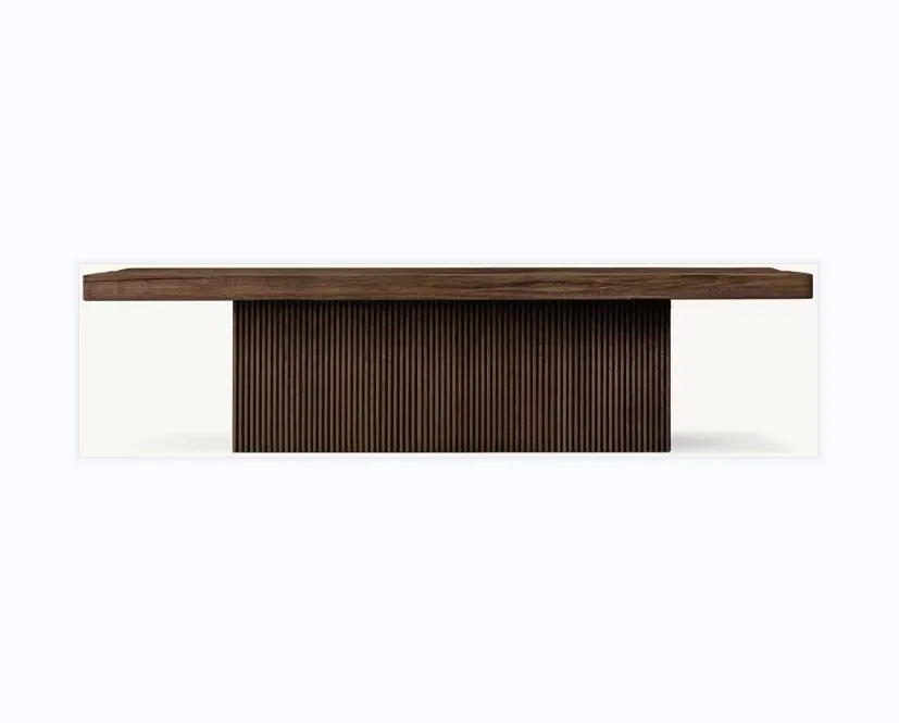 Table basse ronde Ornans classique, collection tables basses et d'appoint ELWOOD HOME