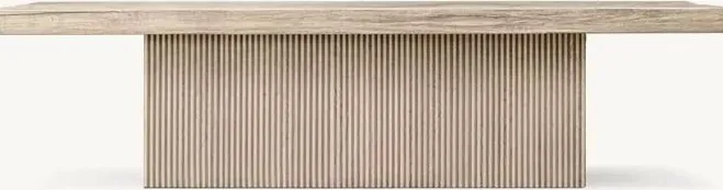 Table basse ronde Ornans classique, vue 4 sur 6