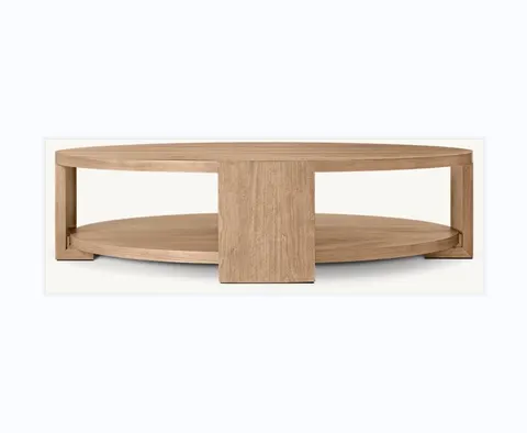 Table basse ronde Pontarlier — tables basses et d'appoint