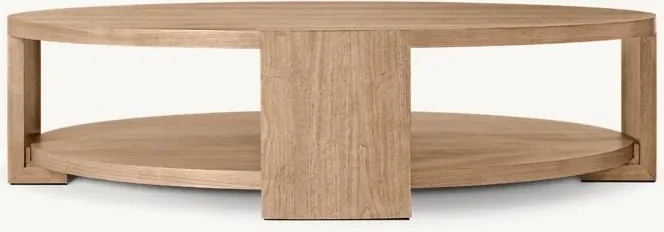 Table basse ronde Pontarlier, vue 2 sur 5