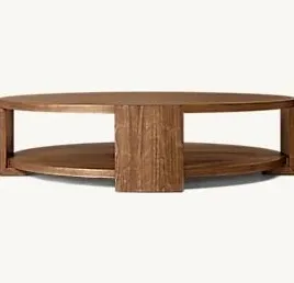 Table basse ronde Pontarlier, vue 4 sur 5
