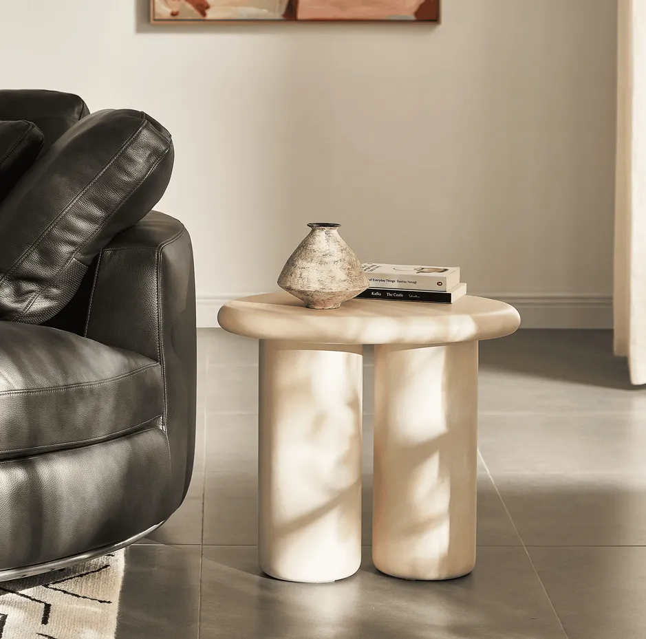 Table basse ronde Provins, vue 4 sur 5