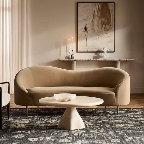 Table basse ronde Roquefort — tables basses et d'appoint
