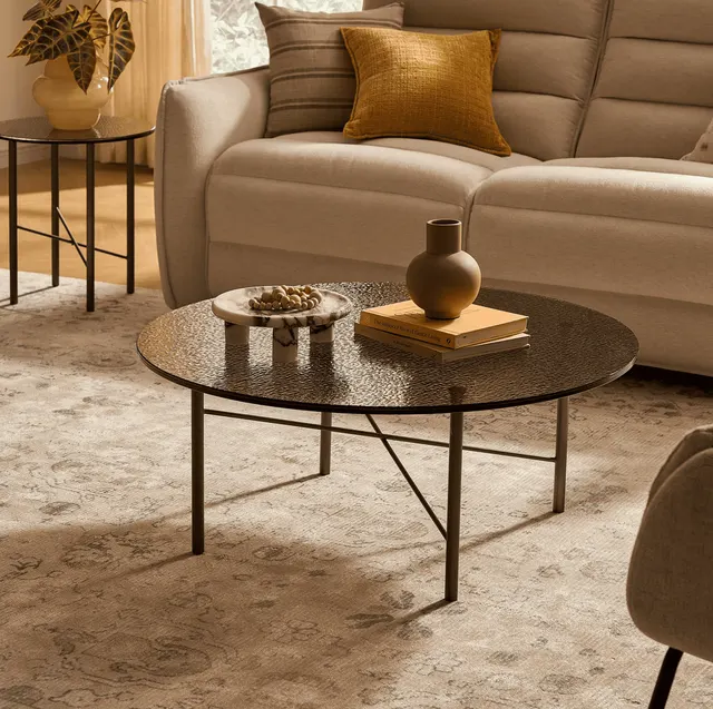 Table basse ronde Tréguier — tables basses et d'appoint