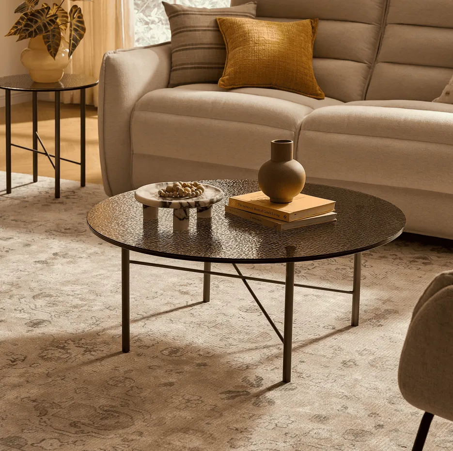 Table basse ronde Tréguier